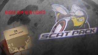 Installing Puddle LightsGhost Lights On a 2019 Dodge Challenger Scatpack [upl. by Anema]