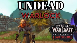 World of Warcraft Classic Hardcore  Undead Warlock  quotim a rouge what did u expectquot [upl. by Varney783]