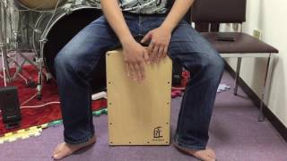 木箱鼓カホンcajon cover shape of youEd Sheeran [upl. by Enelec938]