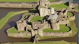 Castle Caernarfon Conwy Harlech and Caerphilly [upl. by Nirra]