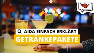 Getränkepakete  AIDA einfach erklärt 💡 [upl. by Allister]