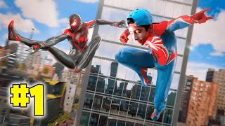 ¡COMIENZA LA AVENTURA SPIDERMAN 2 PS5  IVANSPIDEY [upl. by Frederica]