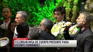 Volver volver Alejandro Fernández le canta a su padre  Viva Vicente Para Siempre [upl. by Rew]