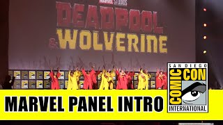 MARVEL Intro  Comic Con 2024 Panel Kevin Feige [upl. by Meredithe106]