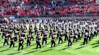 Ohio State University Marching Band Ramp Entry Script Ohio amp Pregame OSU vs IU 11 5 2011 [upl. by Hunsinger]