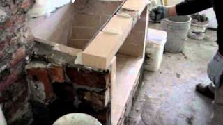 fire brick and angle piece installation part two [upl. by Monah]