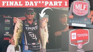 MLFTOYOTA SERIES on Lake Okeechobee FINAL DAYJESSIE MIZELL WINS [upl. by Skrap]