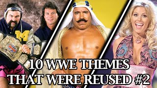 Top 10 WWE Themes That Were Reused 2 [upl. by Bolanger]