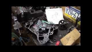 How to assemble a 1985 Honda ATC 250r Engine PART 1 [upl. by Avelin]