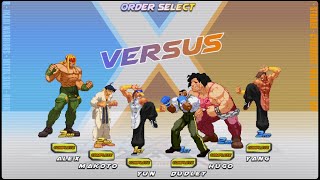 Street Fighter Third Strike except its 3v3 Tag SXC Tandem 47 [upl. by Winebaum576]