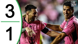 Inter Miami vs Nashville 31 Highlights amp Goals  Lionel Messi amp Luis Suarez Combine [upl. by Odiug]