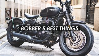 2019 Triumph Bobber Black Review 5 Best Things [upl. by Yelyak47]