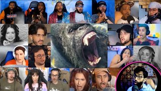 Kong Kills Drownviper Scene Reaction Mashup  Godzilla X Kong The New Empire [upl. by Nauqaj929]