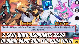 2 SKIN ASPIRANTS BARU 2024  DI JAMIN DAPAT SKIN EPIC YANG BELUM DIMILIKI EVENT PALING DI TUNGGU [upl. by Bander]