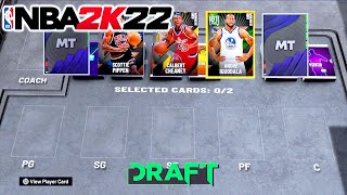 NBA 2K22 MyTEAM Gameplay Trailer Draft Mode Looks AMAZING [upl. by Attevaj209]