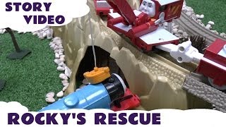 Rocky Rescues Gordon  Thomas And Friends Brave Story [upl. by Geldens]