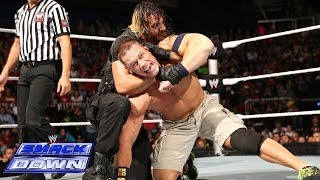 John Cena vs Seth Rollins SmackDown Dec 27 2013 [upl. by Bogoch959]