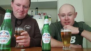 Peroni Nastro Azzurro 00 beer review [upl. by Ragas]