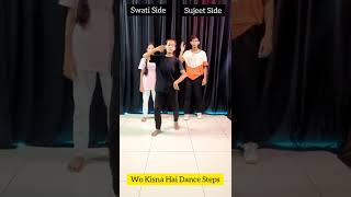 Woh Kisna Hai Song Dance Steps  Learn Dance In 40sec  Janamshtami Special  shorts ytshorts [upl. by Viccora]