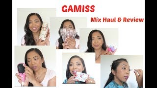 Gamiss Mix Haul amp Review  Makeup tutorial [upl. by Harms]