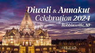 Robbinsville NJ  Diwali amp Annakut Celebration 2024 [upl. by Aciraa]