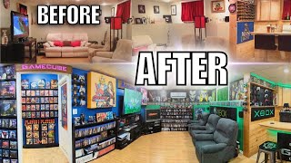 Game Room Tour 2024  Unveiling Two Epic Game Rooms [upl. by Jeritah276]