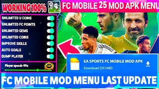 FC Mobile Mod Apk Menu V23002  Unlimited Money FC Mobile 25 Mod Apk ⚽✔️ [upl. by Reneta]