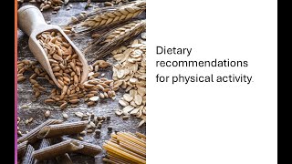 Diet for Physical Activity  what should you eat [upl. by Matronna]