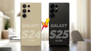 Galaxy S24 Ultra Vs Galaxy S25 Ultra  Full Comparison ✨ [upl. by Natsirc194]