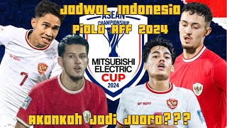 JADWAL PIALA AFF 2024  VIETNAM VS INDONESIA  INDONESIA VS FILIPINA  GRUP B  LIVE RCTI amp VISION [upl. by Annaeirb]