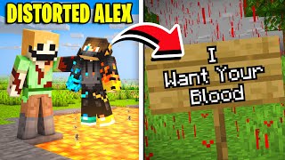 I Become GIANT ALEX To Troll My Brother IN Minecraft😂 [upl. by Vincents728]