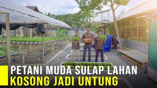 Petani Muda Sulap Lahan Kosong Ditengah Kota Jadi Pertanian Terintegrasi Hasil Panen Berlimpah [upl. by Tyrus]