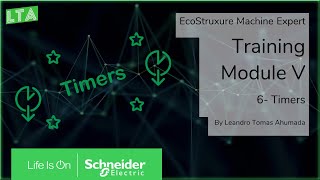 EcoStruxure Machine Expert Training  M56 Timers TON  TOF  TP [upl. by Lillith666]