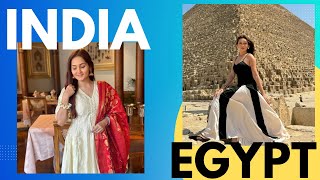 Tanya in Egypt and Kritika in India  Vlog  Sharma Sisters  Tanya Sharma  Krittika M Sharma [upl. by Nielson94]