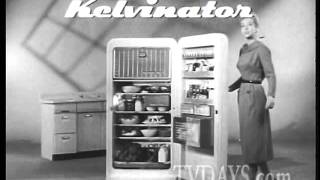 Kelvinator Refrigerators 1957 [upl. by Millhon]