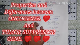 Oncogensis and TUMOR SUPPRESSOR genes ❤️ Differences and properties of ONCOGENES tumor suppressor [upl. by Carolyne]