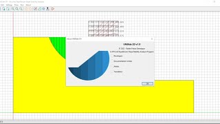 Progres program stabilitas lereng menggubakan python 2 lereng geoslope wxpython wxwidgets [upl. by Suissac]