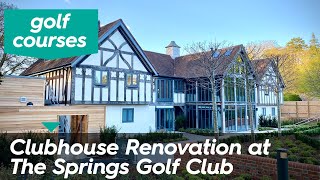 Clubhouse Renovation at The Springs Golf Club [upl. by Ael]