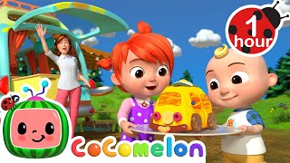 Wheels on the Bus Camper Van  More CoComelon Nursery Rhymes amp Kids Songs [upl. by Narod]