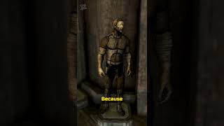 Skyrim Why Do Mannequins Move 😨skyrim gaming rpg shorts [upl. by Roderich]