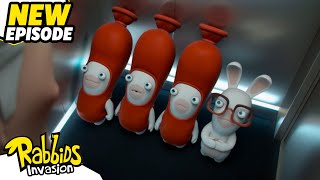 Rabbid elit S04E06  RABBIDS INVASION  New episodes  Cartoon for Kids [upl. by Ilka]