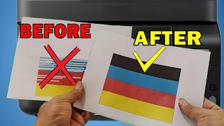 2 WAYS To Fix BLACK INK NOT PRINTING  COLOR PROBLEM ON EPSON L4150 L4160 L4170 L4260 Etc [upl. by Iak984]