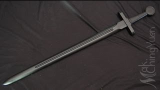 Cold Steel Medival Sword Trainer Review and Demo [upl. by Anavoig742]