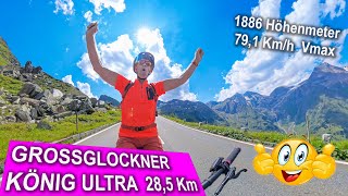 Großglockner König Ultra 285 Km mit dem CUBE Reaction Hybrid Pro grossglockner cube 360video [upl. by Carmela]