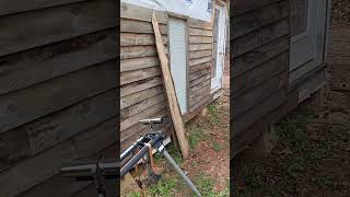 Sweet Gum Siding on 8x12 tiny house [upl. by Daniyal]