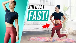 10 Minute Fat Burning Cardio Workout  At home No Jumping Quiet [upl. by Nekial]