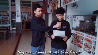 DESCRIPTIVE TEXT VLOG GROUP 5 CANTEEN [upl. by Seedman31]