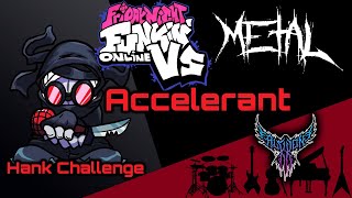 Friday Night Funkin Online vs Hank Challenge  Accelerant 【Intense Symphonic Metal Cover】 [upl. by Blakelee]