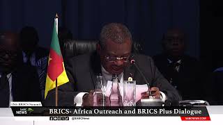 BRICS Summit I Statement by Cameroons Prime Minister Joseph Ngute [upl. by Sillig759]