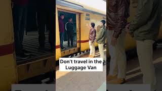 Dont travel in the luggage van ❌ [upl. by Dona]